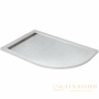 душевой поддон cezares tray as tray-as-rh-120/90-550-30-w-l из искусственного камня 120x90 l, белый