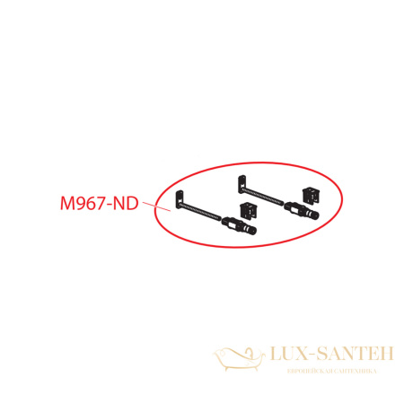 крепление alcaplast новой инсталлляции m967-nd