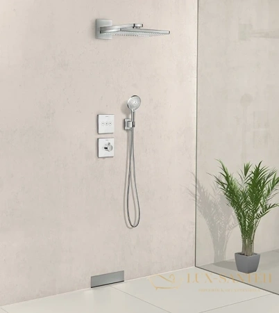 шланговое подсоединение hansgrohe fixfit porter square 26486000