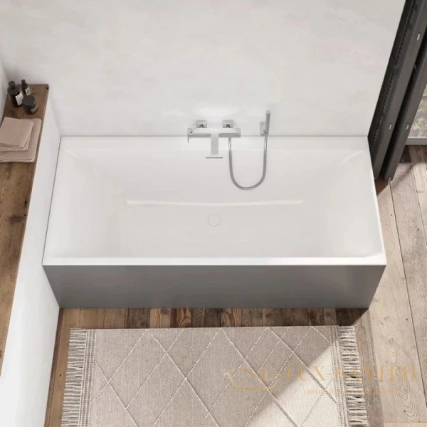 квариловая ванна villeroy & boch subway 3.0 ubq180sbw2dv-01 180х80 см, альпийский белый