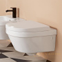 подвесной унитаз villeroy & boch architectura 4694hrr1 ceramicplus, без смывного обода, белый