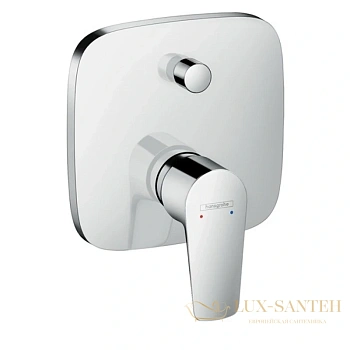 смеситель для ванны hansgrohe talis e 71745000, хром