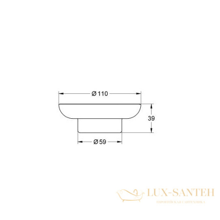 мыльница grohe essentials 40368001 