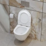 подвесной безободковый унитаз belbagno amanda bb051ch-tor-fc, белый