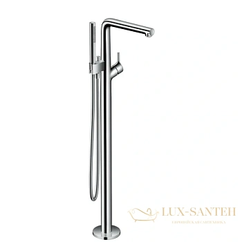 напольный смеситель для ванны hansgrohe talis s 72412000, хром