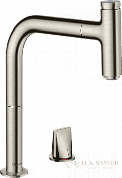 смеситель для кухни hansgrohe metris 73804800