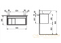 тумба под раковину laufen ino 4.2540.1.030.170.1 770х348 мм, белый матовый 