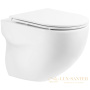 комплект унитаза с инсталляцией belbagno onda bb066chr/bb870sc/bb002-80/bb005-pr-chrome с сиденьем микролифт и клавишей смыва, белый