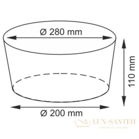 плетеная корзина wasserkraft donau wb-530-m для белья, темно-коричневый