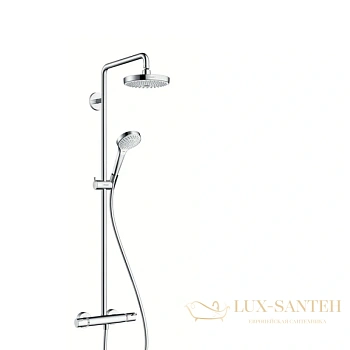 душевая система hansgrohe croma select s 180 2jet showerpipe 27254400