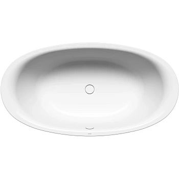 стальная ванна kaldewei ellipso duo oval 286230003001 232 190х100 см с покрытием anti-slip и easy-clean, альпийский белый 