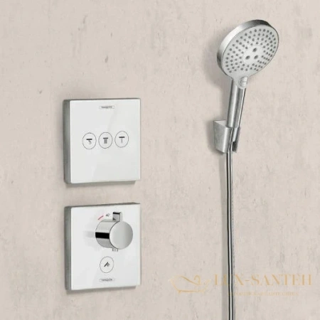 переключатель потоков hansgrohe showerselect 15736400 на три потребителя, белый