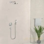 лейка для душа hansgrohe crometta 1jet 26331400 белый/хром