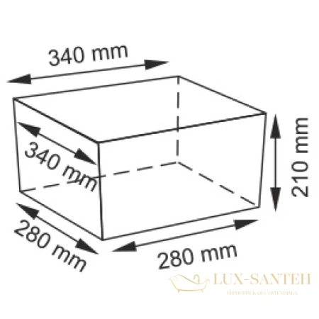 плетеная корзина wasserkraft kammel wb-180-m для белья, темно-кремовый