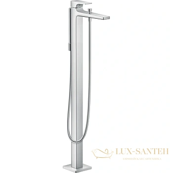 смеситель hansgrohe metropol 32532000 напольный для ванны, хром