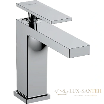 смеситель для раковины hansgrohe tecturis e 73010000 с донным клапаном, хром