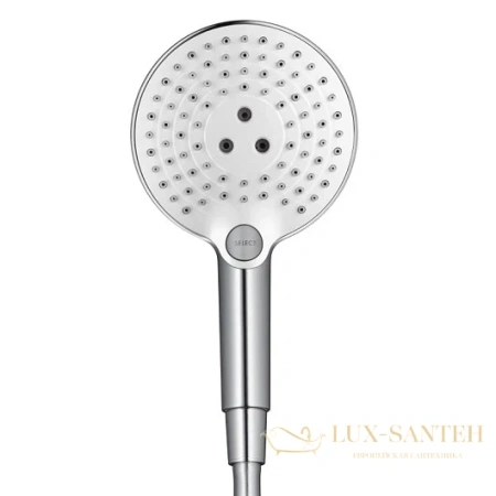 ручной душ hansgrohe raindance select s 120 3jet 26530400 белый/хром