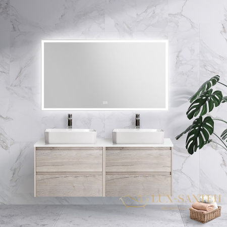 зеркало belbagno spc-grt-1400-800-led-tch-warm 140 см с подсветкой, с подогревом, с сенсорным выключателем 