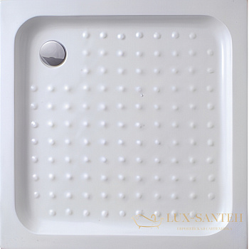 акриловый поддон cezares tray a tray-a-a-80-15-w для душа 80x80, белый