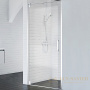 душевая дверь belbagno marmi marmi-b-1-100-c-cr 100 см профиль хром, стекло прозрачное 