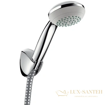 душевой набор hansgrohe crometta 85 mono 27577000 с держателем и шлангом 160 см