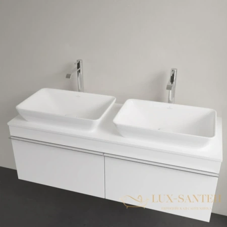 раковина villeroy & boch venticello 41135501 55х36 см, альпийский белый