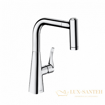 смеситель для кухни hansgrohe metris m71 14834000