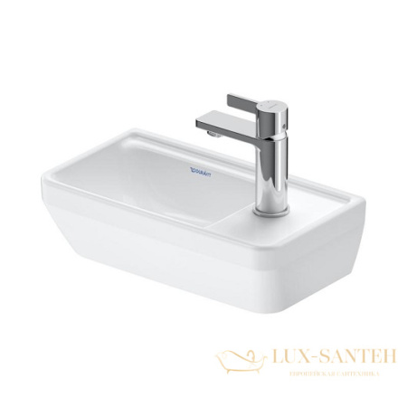 раковина duravit d-neo 0739400041 400х220 мм, белый