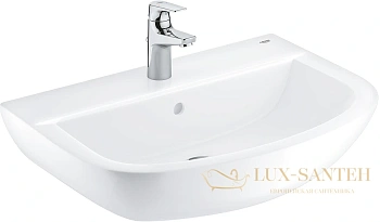 раковина подвесная grohe euro ceramic 65 39644000, белая