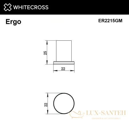 крючок whitecross ergo er2215gm, оружейная сталь