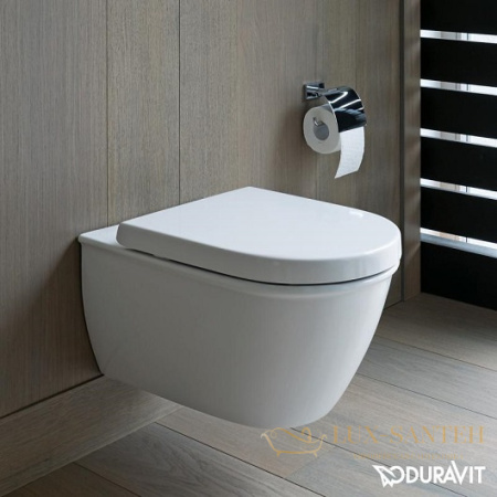 чаша подвесного унитаза duravit darling new 2545090000, белый