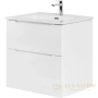 тумба belbagno etna etna-h60-600-2c-so-bl-p 59,6 см, bianco lucido