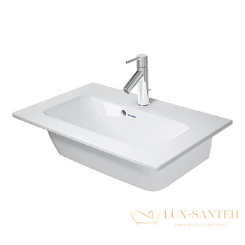 раковина duravit me by starck 2342630000 630х400 мм, белый