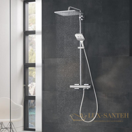 душевая система grohe rainshower smartactive 310 26649000, хром