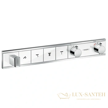 смеситель термостатический для душа hansgrohe rainselect 15357400 на 4 потребителя