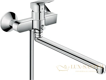 смеситель для ванны hansgrohe logis 71402000, хром