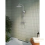 душевая система vitra aquaheat a47201exp 250 мм aquaheat bliss, хром