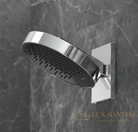 верхний душ hansgrohe rainfinity 250 1jet 26226000 с настенным креплением, хром