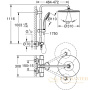 душевая система grohe euphoria 310 26075001, хром