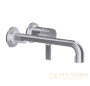 встраиваемый смеситель gessi inciso 58089.149 для раковины,  finox brushed nickel