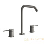 смеситель высокий для раковины gessi 316 flessa 54011.239, steel brushed