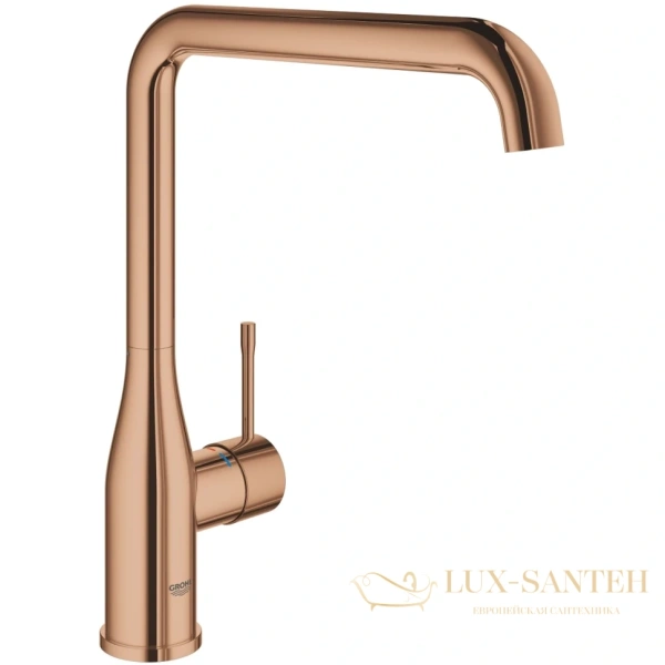 смеситель для кухонной мойки grohe essence new 30269da0, теплый закат глянцевый