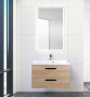 тумба под раковину belbagno aurora aurora-700-2c-so-rnn 70 см подвесная, rovere nebrasca nature