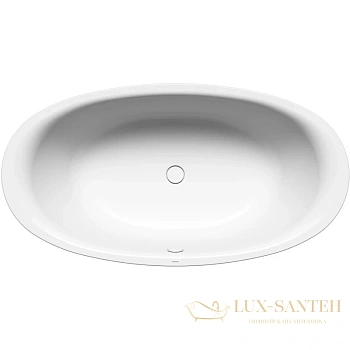 стальная ванна kaldewei ellipso duo oval 286200013001 232 190х100 см с покрытием easy-clean, альпийский белый 