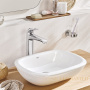 раковина накладная grohe eurostyle 39216000 495х380 мм, белый