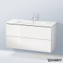 тумба под раковину duravit l-cube lc624202222 1020х481х550 мм, белый