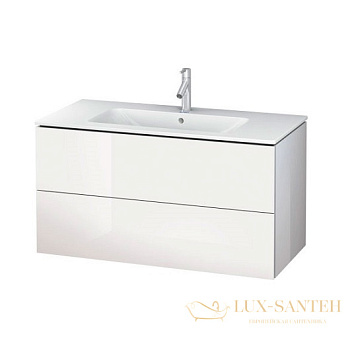 тумба под раковину duravit l-cube lc624202222 1020х481х550 мм, белый