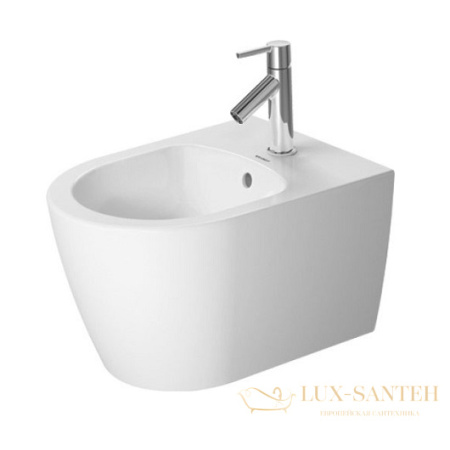 биде duravit me by starck 2290150000 подвесное компакт, белый