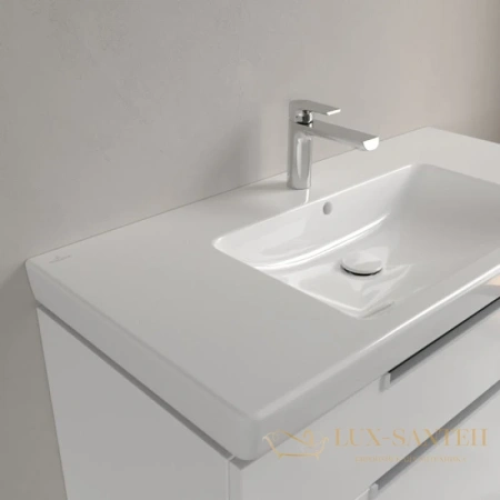 раковина villeroy & boch subway 2.0 7175a0r1 100х47 см, альпийский белый