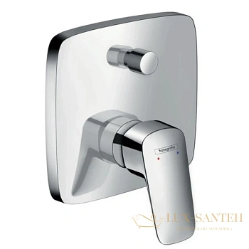 смеситель для ванны hansgrohe logis 71405000, хром